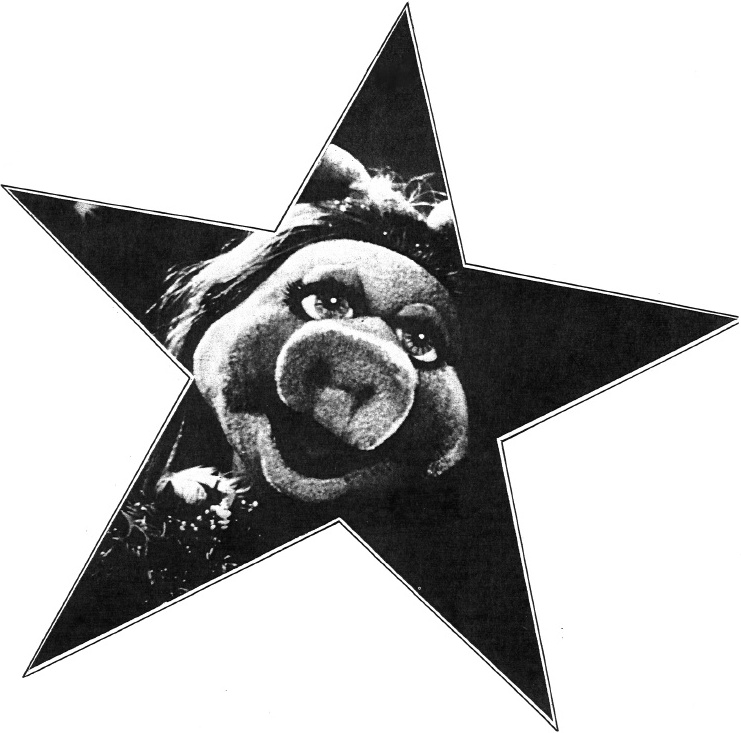 Miss Piggy in a Star